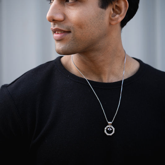 Octagon Eye-Amulet Pendant