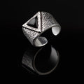 Triangle Stone Ring