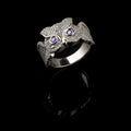 Owl Ring (Purple Eye)