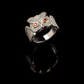 Owl ring (Red Eye)