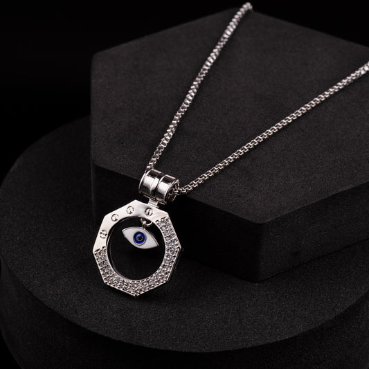 Octagon Eye-Amulet Pendant