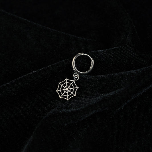 Spider Web Earing