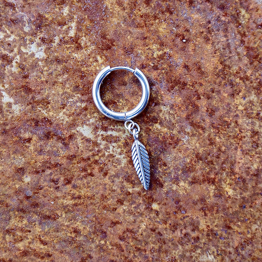 Feather Loop Earing